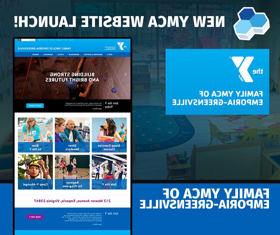 New YMCA Website Launch