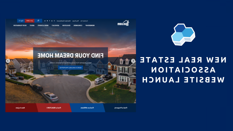 New Real Estate Association Website Launch